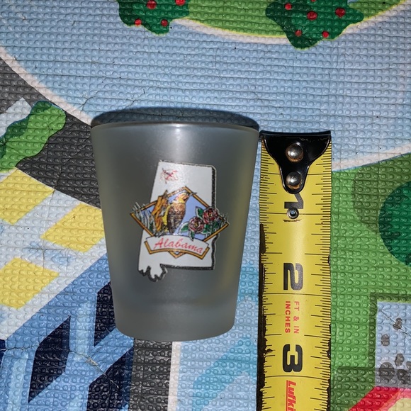 Frosted Alabama shot glass - Picture 6 of 6